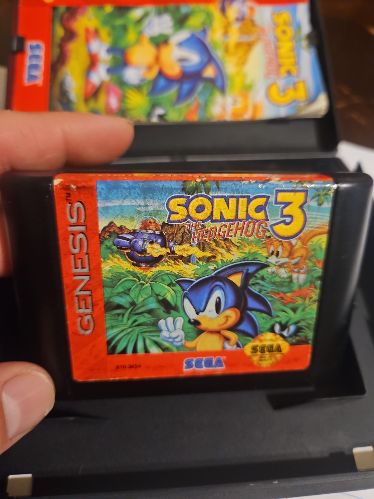 Sonic The Hedgehog 3 Sega Genesis CIB Complete In Box Authentic Tested