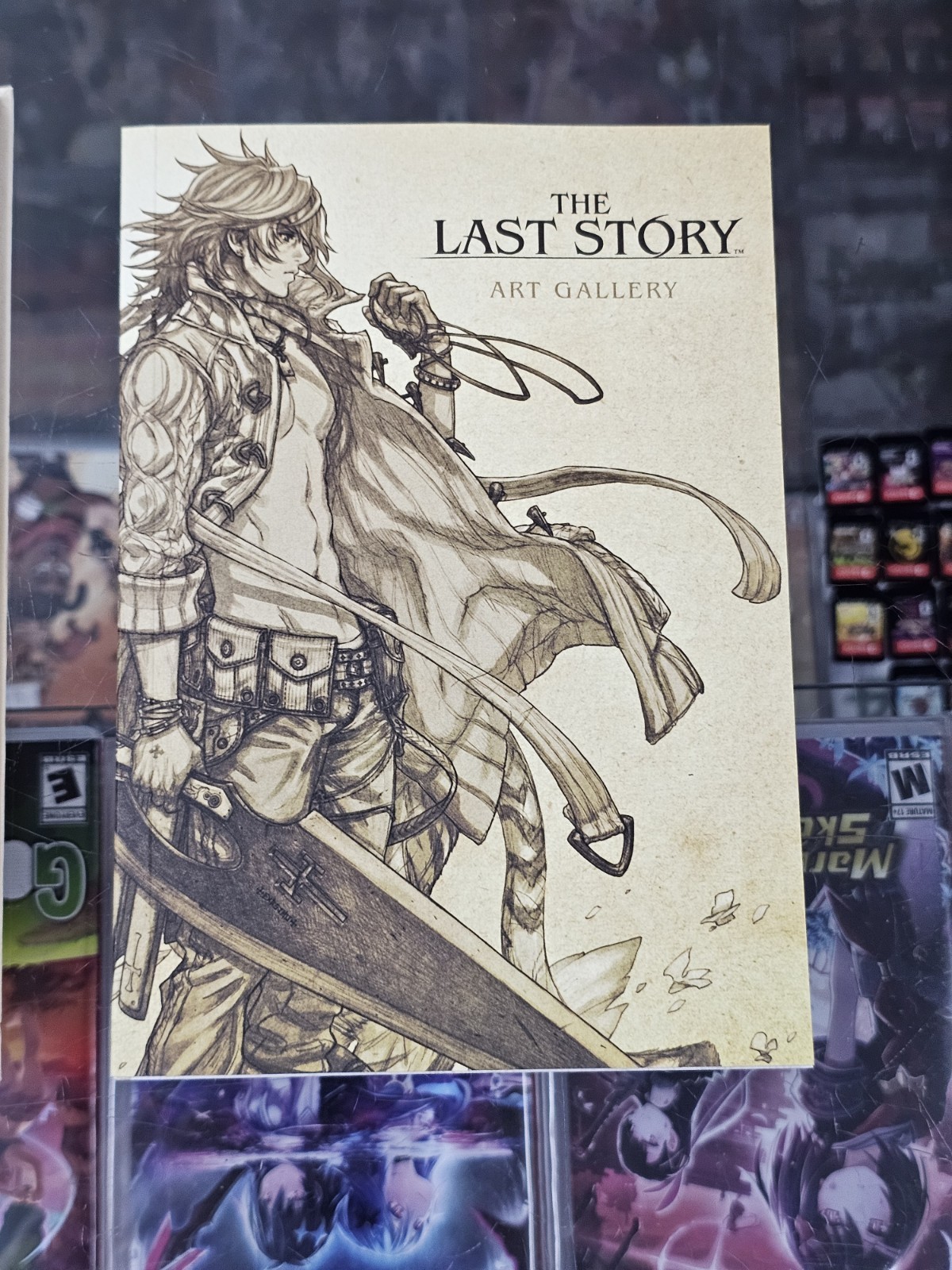 The Last Story Limited Edition Nintendo Wii 2012 COMPLETE w/Art Book Game SEALED