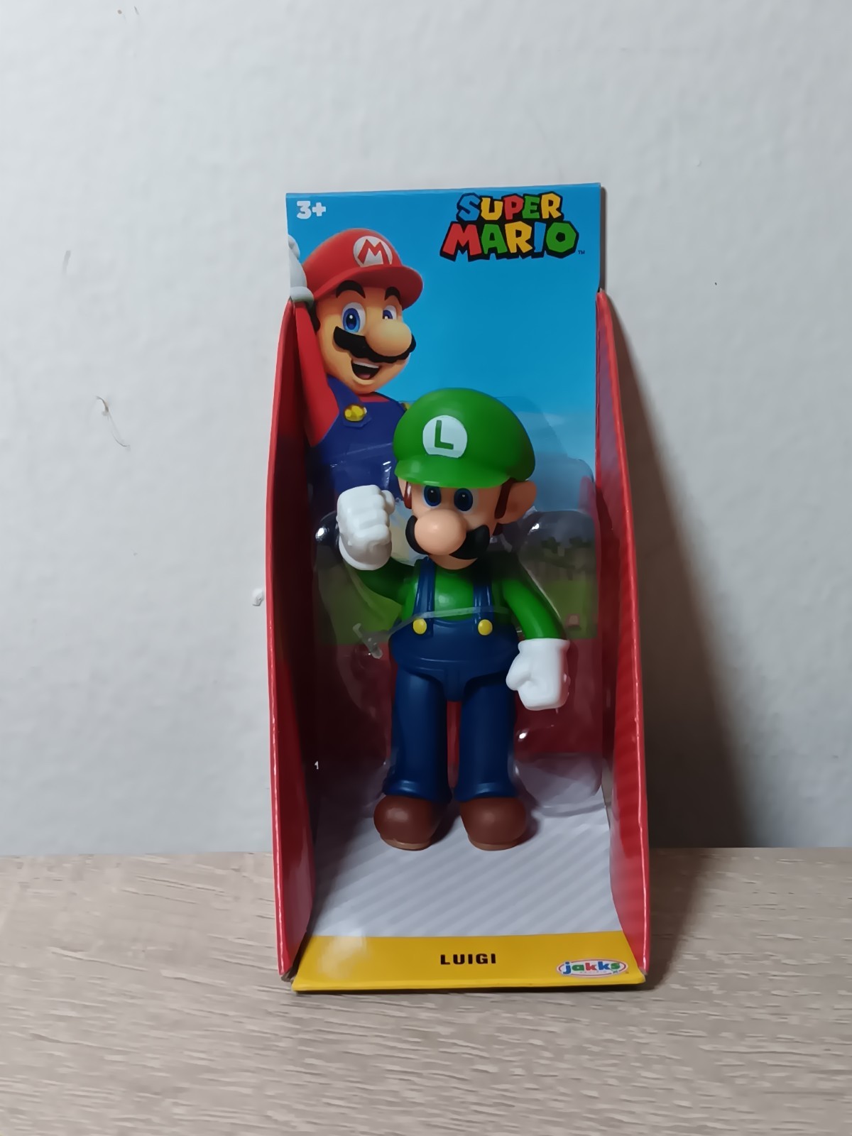 *FREE SHIP* 2.5″ LUIGI Super Mario World of Nintendo Jakks Pacific