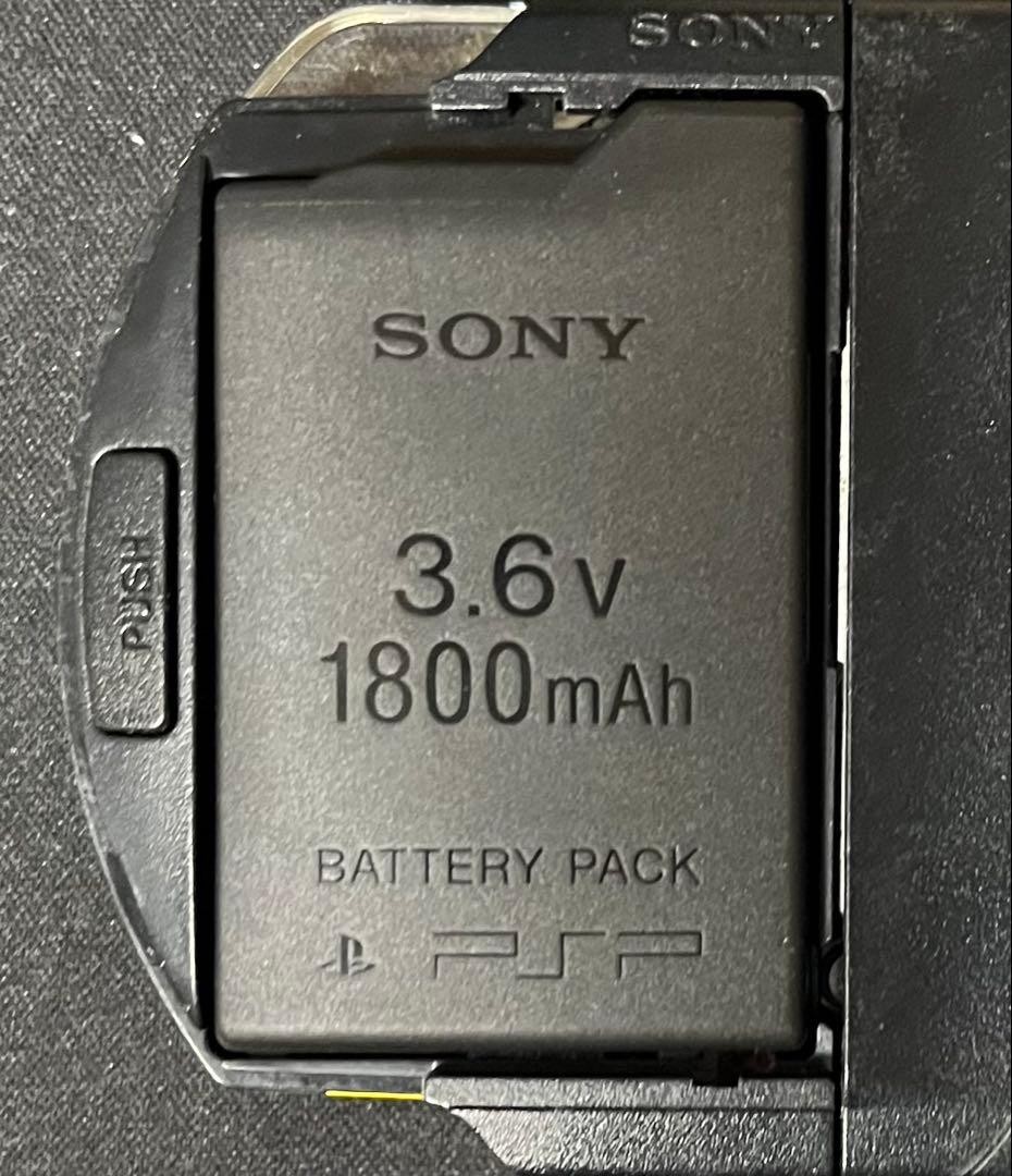 Sony PSP-1000 Black Console Tested Working Japan w/ AC Adapter Battery Bundle