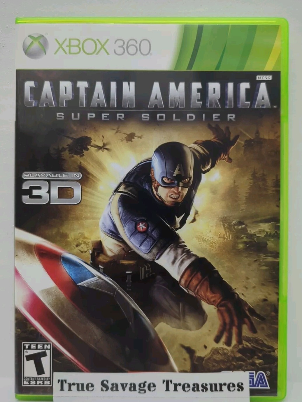Captain America: Super Soldier (Microsoft Xbox 360, 2011) CIB, Original Label