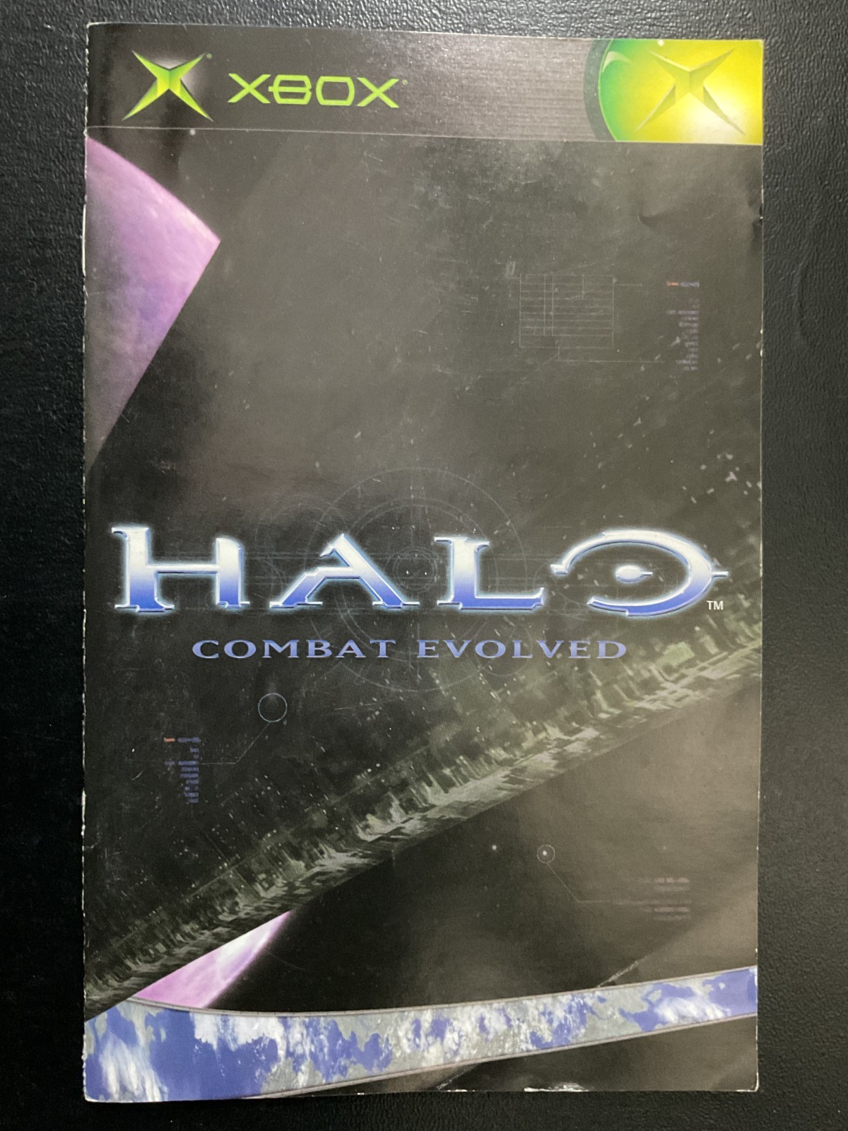 Halo Combat Evolved Microsoft XBOX Instruction Manual Only