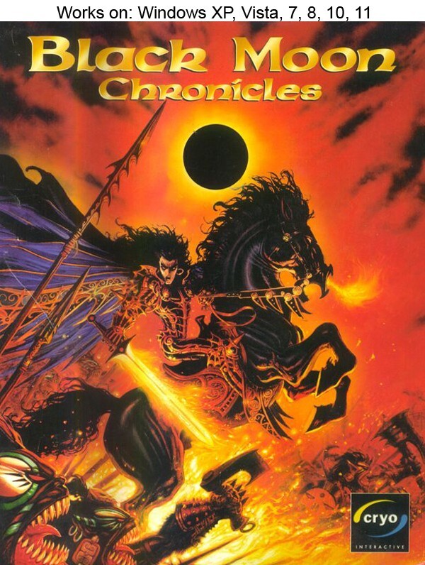 Black Moon Chronicles PC Game 1999 Cryo Interactive Windows 10 11