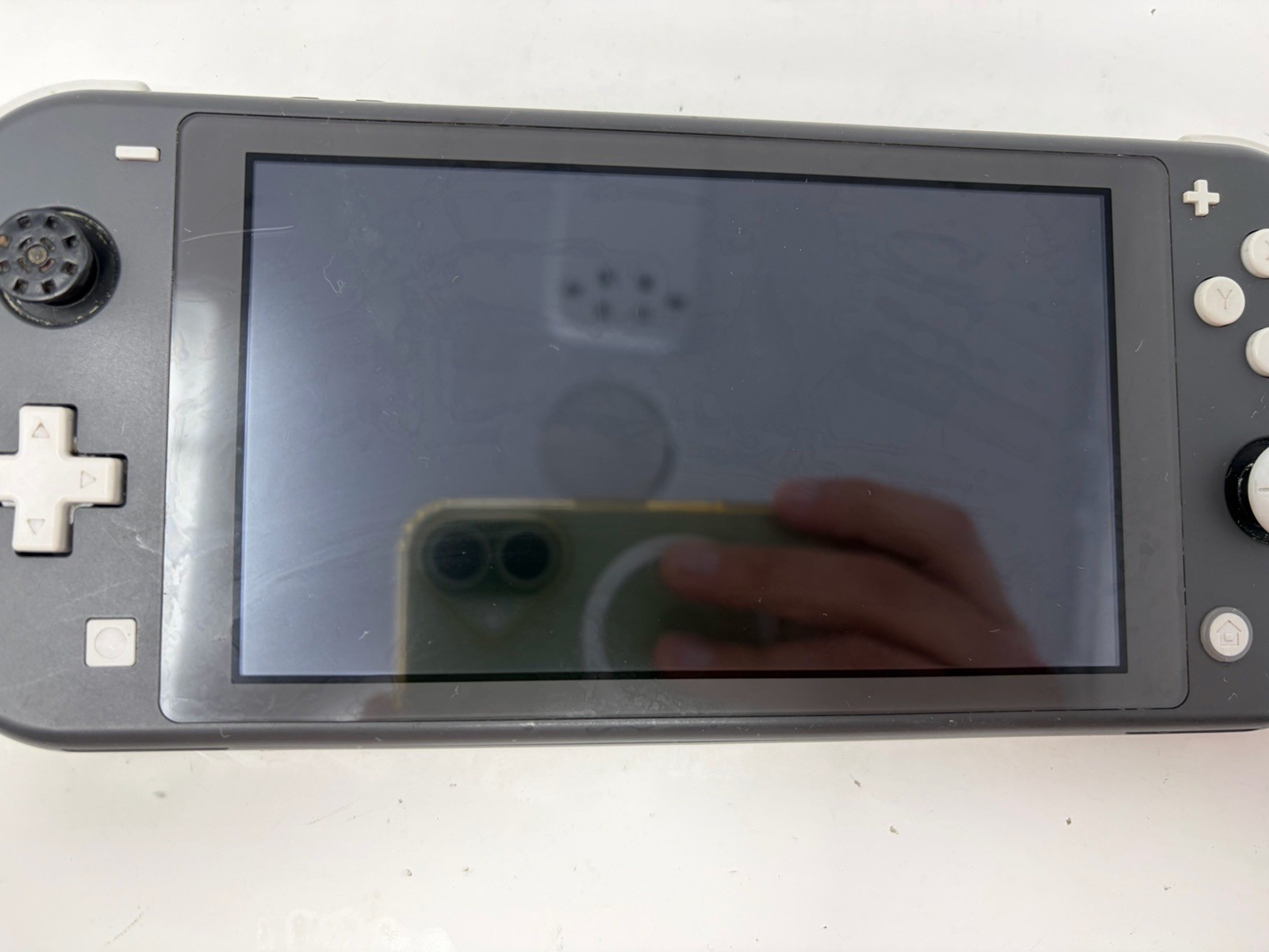 Nintendo Switch Lite Gray HDH-001 With Charger Tested Working