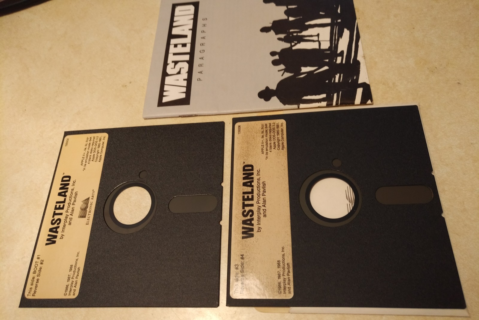 Wasteland Apple II 64K Series Electronic Arts 1988 Interplay Productions
