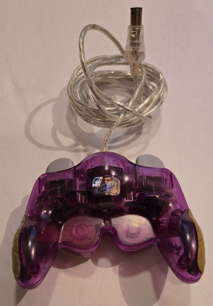 Rare Intec GameCube WWE Controller Lights Up