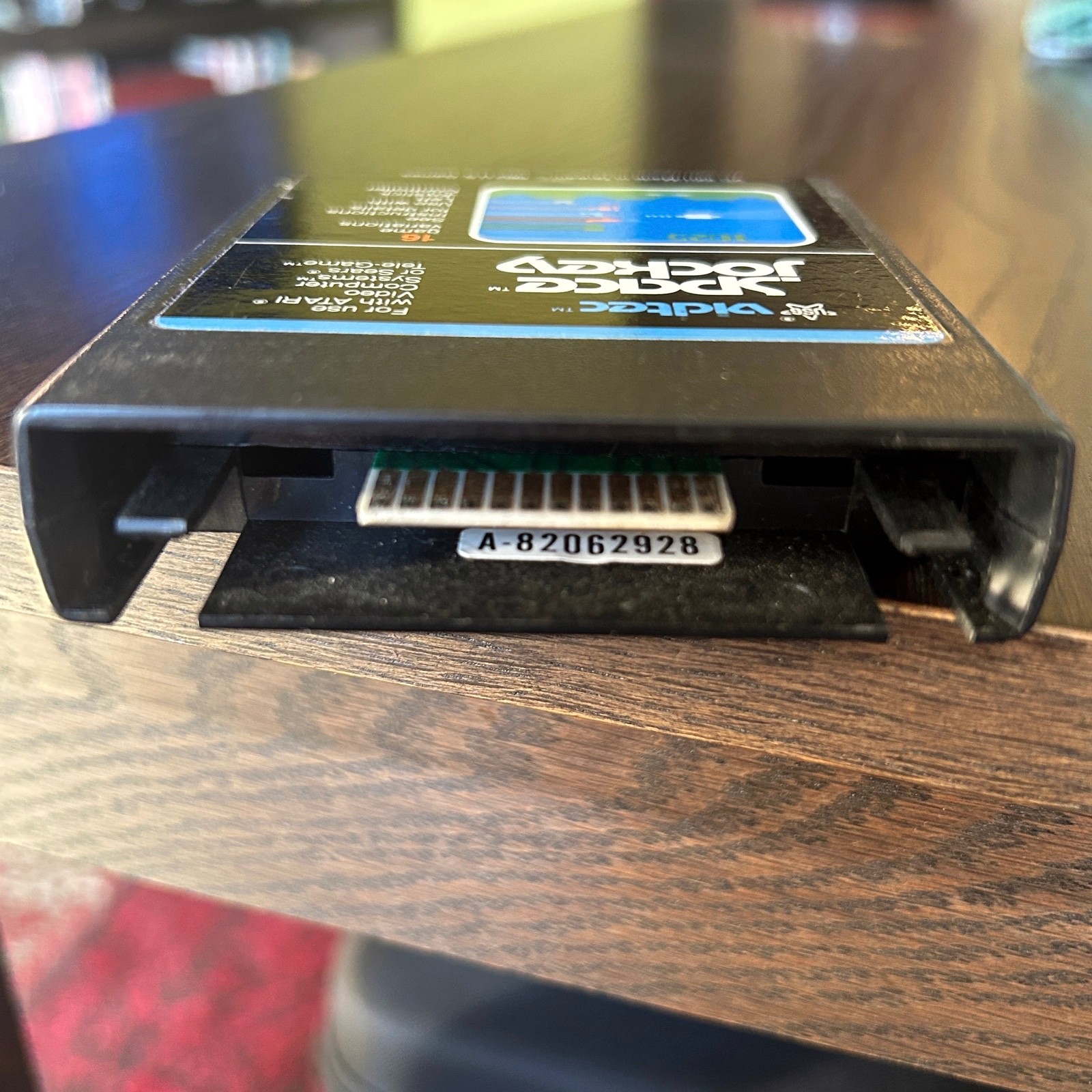 1982 Space Jockey Atari 2600 Video Game Cartridge by Vidtec + U.S. Games TESTED