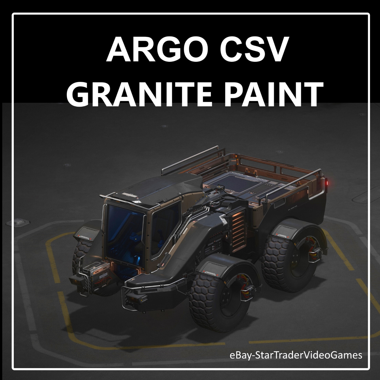 STAR CITIZEN PAINTS – ARGO CSV GRANITE LIMITED PAINT / SKIN