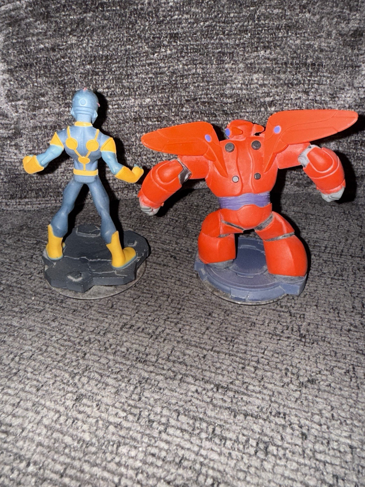 Disney Infinity Characters: Venom & Nova & Baymax & One Crystal