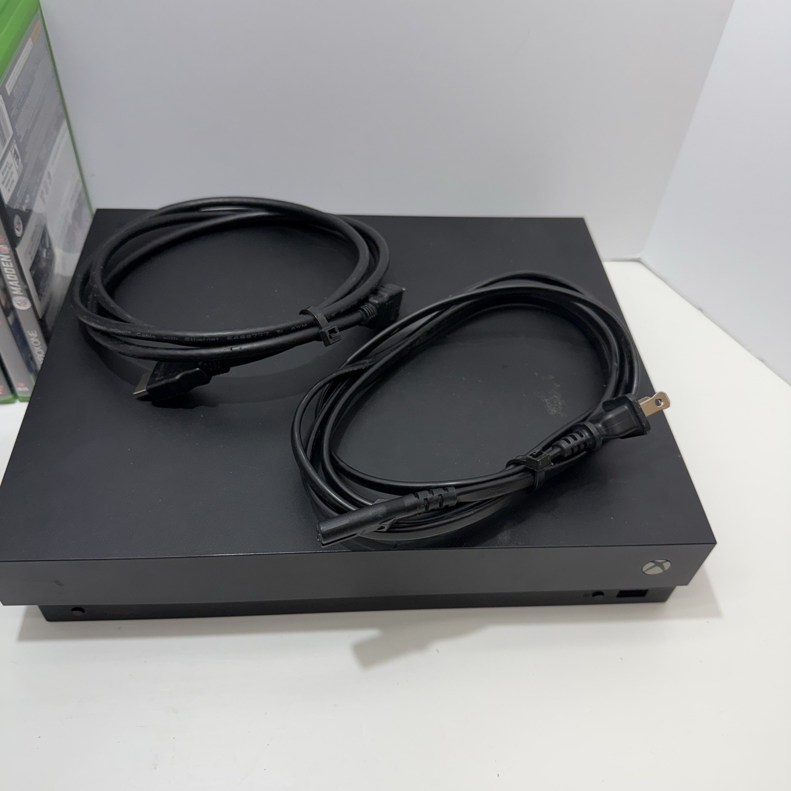 Microsoft Xbox One X 1TB Console Bundle Cords,1 Wireless Controller, +17 Games