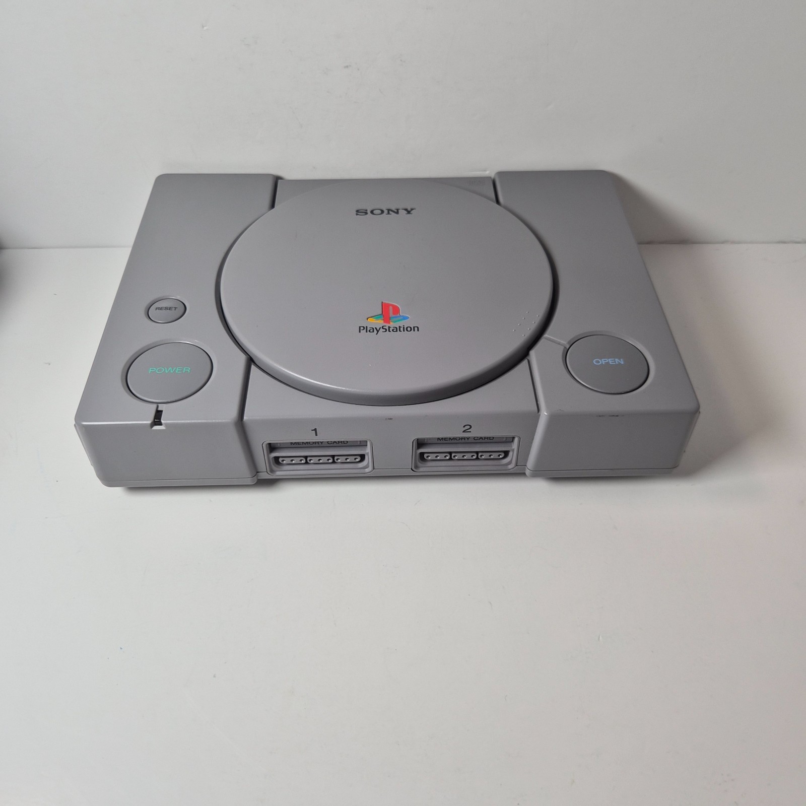 Sony PlayStation 1 PS1 Console Bundle Controller Memory Card Tested