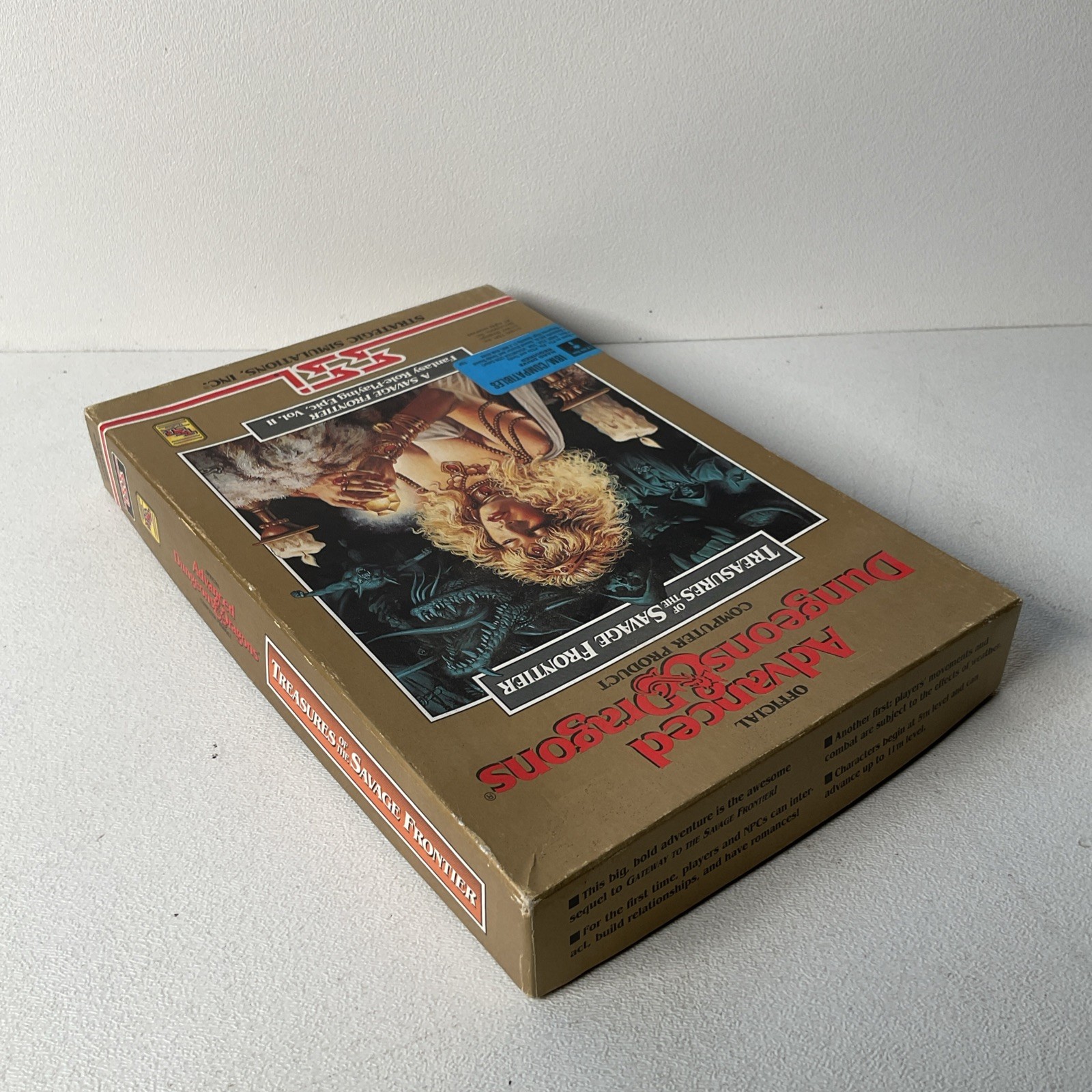 Dungeons & Dragons: Treasures of the Savage Frontier, 1992, Big Box