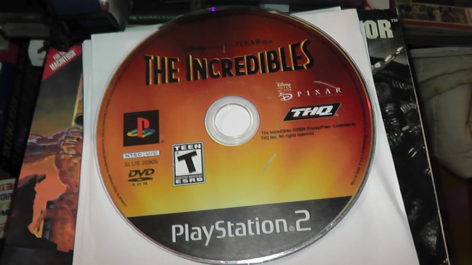 Tested PS2 THE INCREDIBLES Game Working PlayStation 2 CIB COMPLETE WITH MANUAL