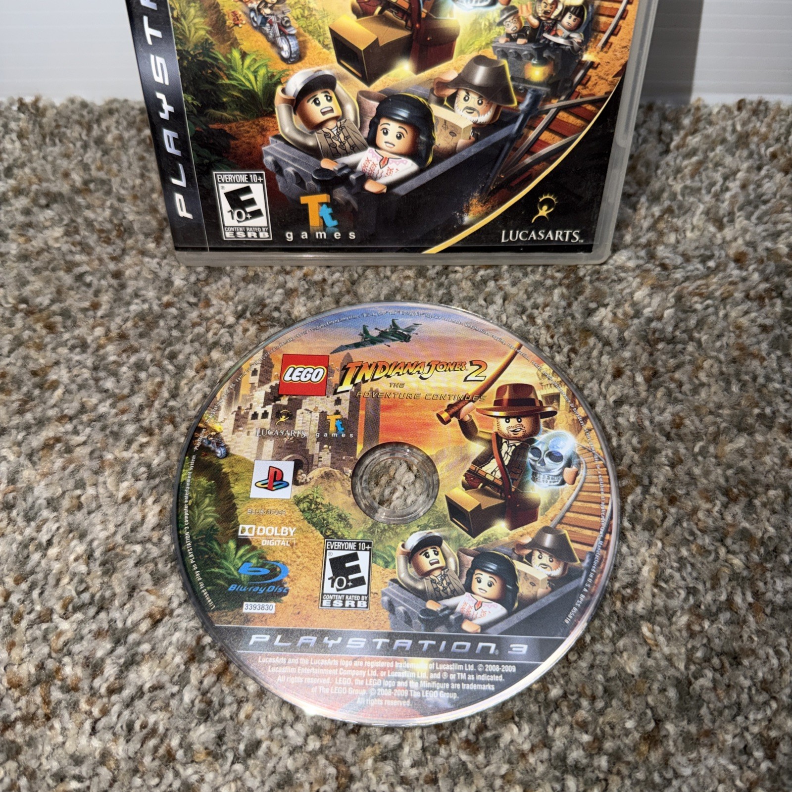 LEGO Indiana Jones 2: The Adventure Continues (Sony PlayStation 3, 2009)