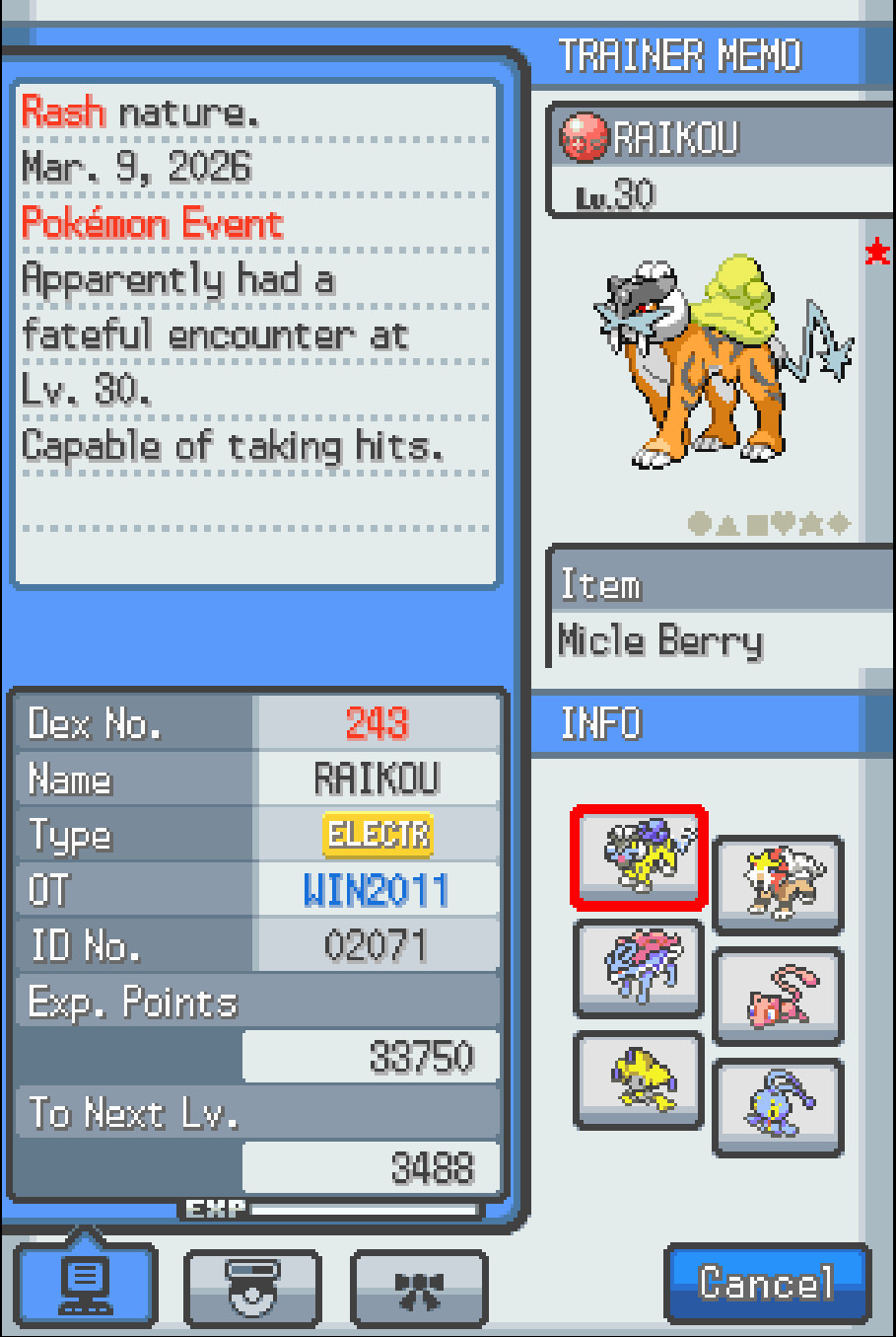 Pokemon Heart Gold – Nintendo DS -Shiny Living Dex, Max Items, Events Unlocked!