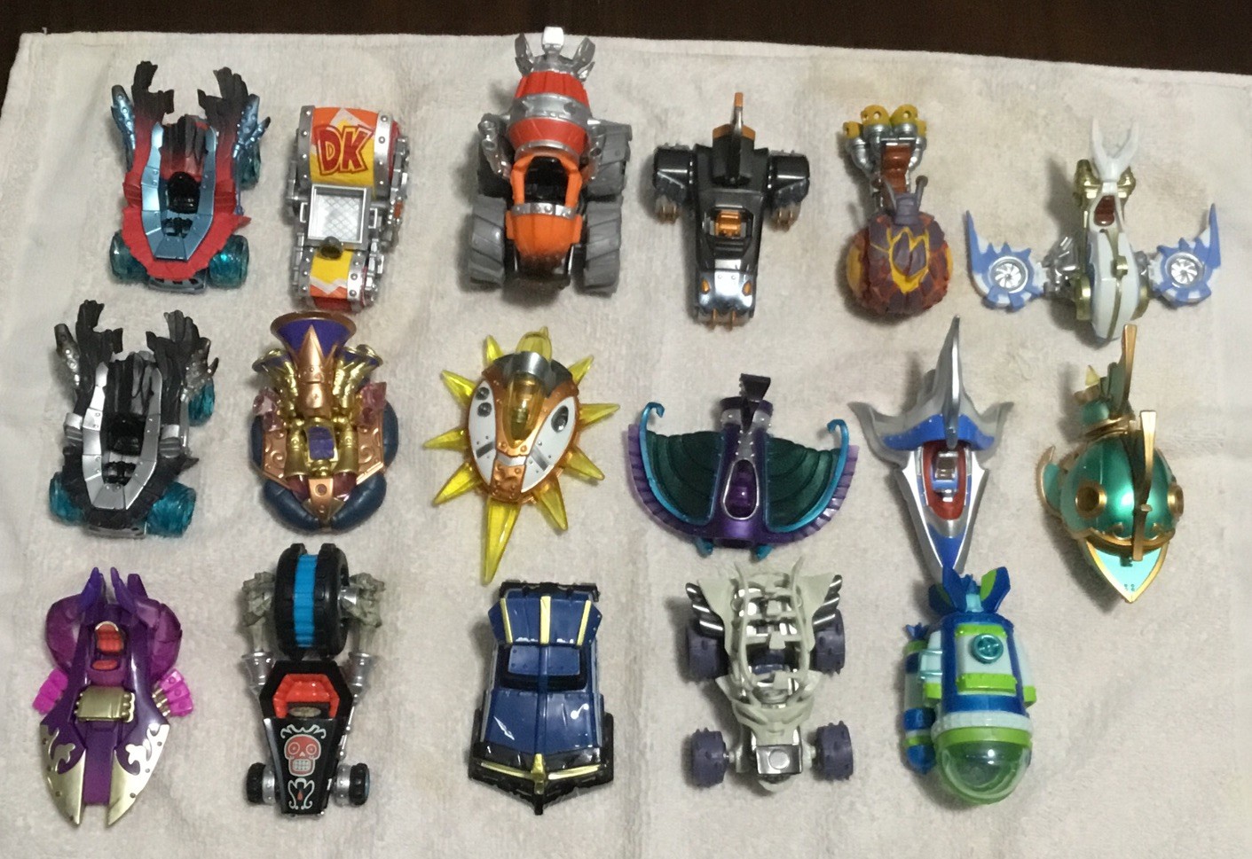 Activision Skylanders Superchargers Vehicles,- (Lot of 17), Used