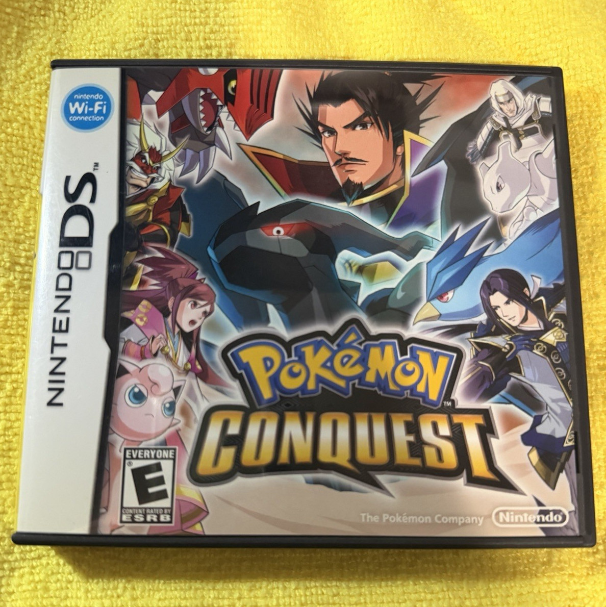 Pokémon Conquest (Nintendo DS, 2012) Complete CIB w/ Manual, Case, Inserts