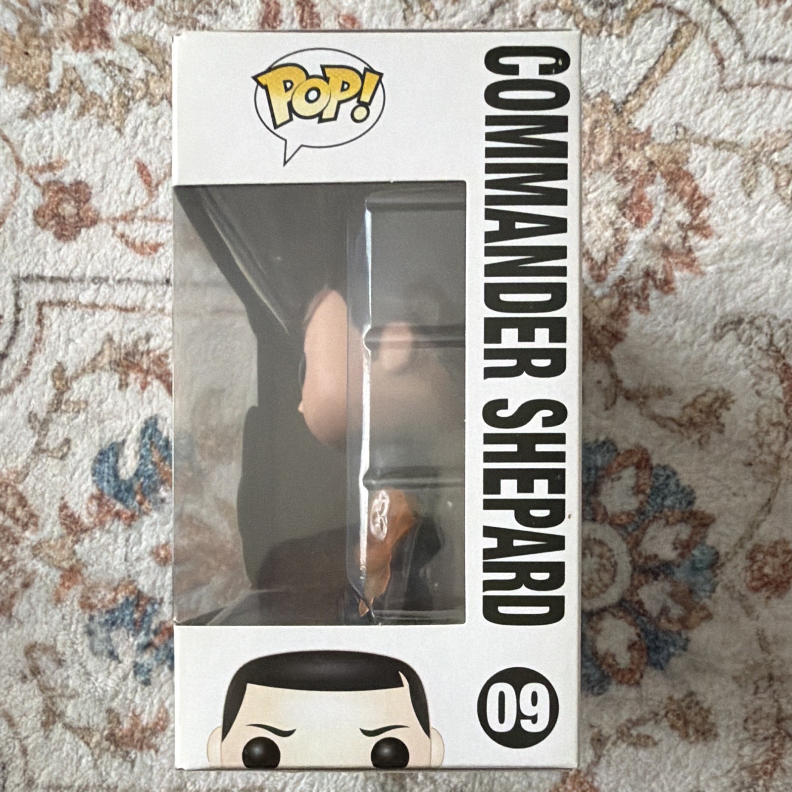 NIB! Never opened! Funko Pop! Games Mass Effect Commander Shepard #09