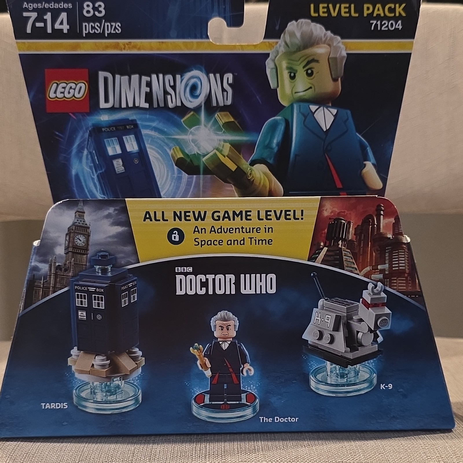 LEGO Dimensions Doctor Who Level Pack 71204 3-in-1 The Doctor TARDIS K-9