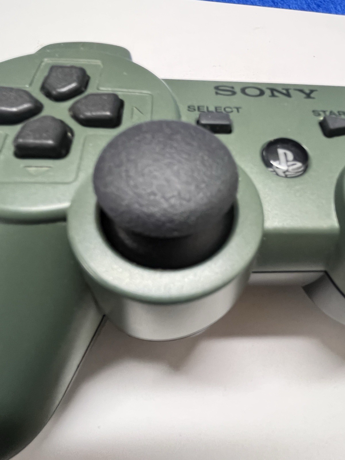 Sony PS3 DualShock 3 Wireless Controller – Green Camo OEM Tested