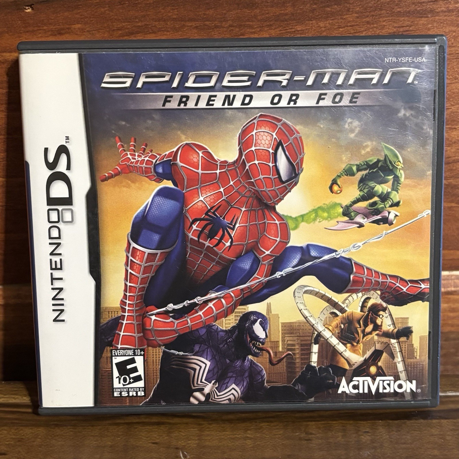 Nintendo DS Spider-Man Friend or Foe inc manual for DS 2DS 3DS Fast Shipping
