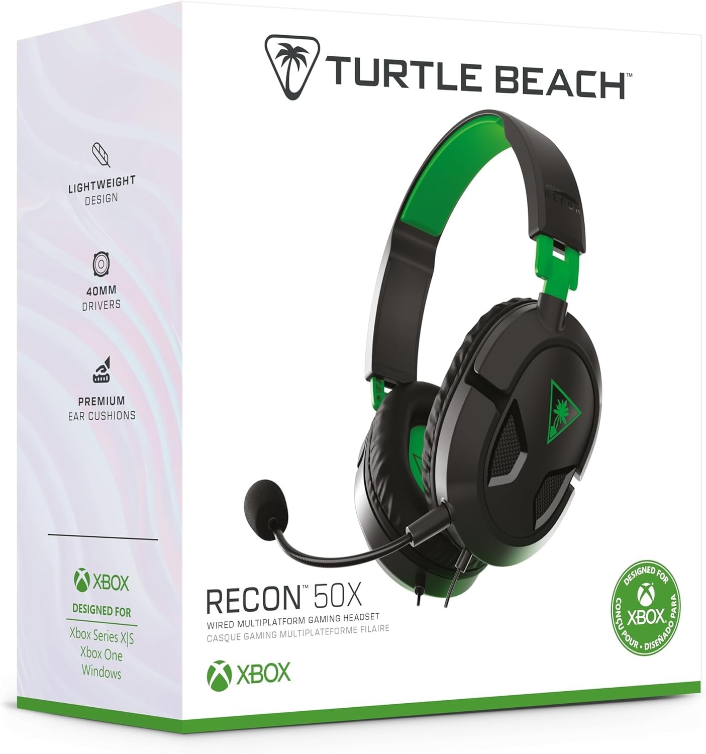 Versatile Recon 50 Gaming Headset with Adjustable Mic – Superior Sound Isolation