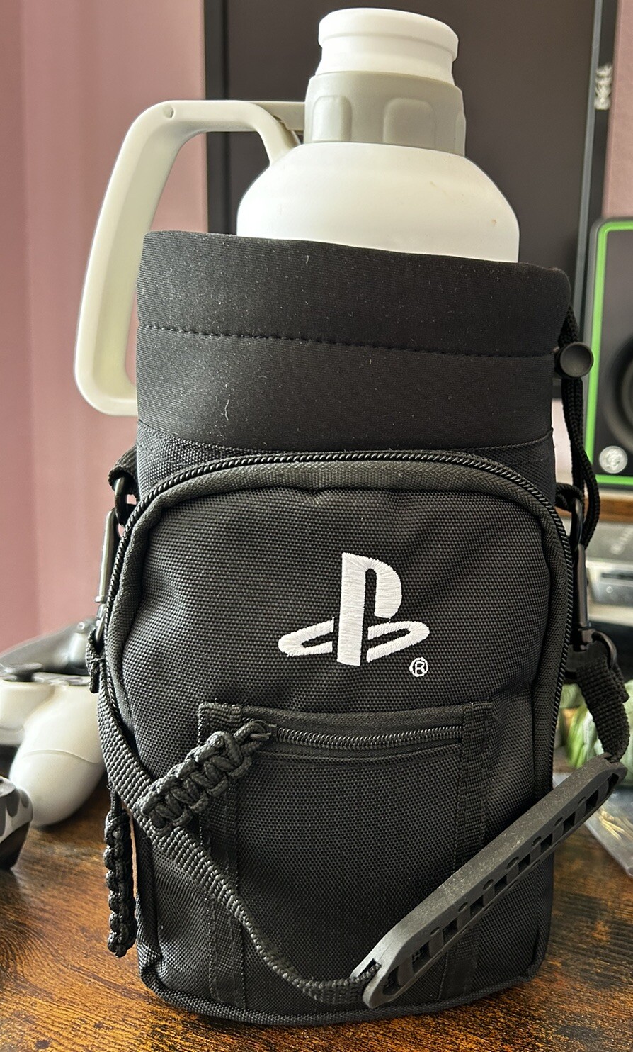 Sony Playstation 5 PS5 Water Bottle & Bag SCEA Rare Holiday Promo New