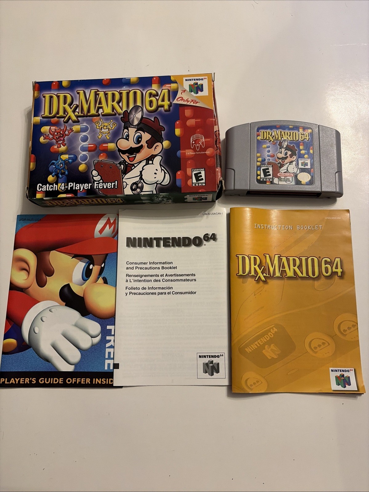 Dr. Mario 64 Nintendo 64 N64 Complete In Box CIB Authentic Tested