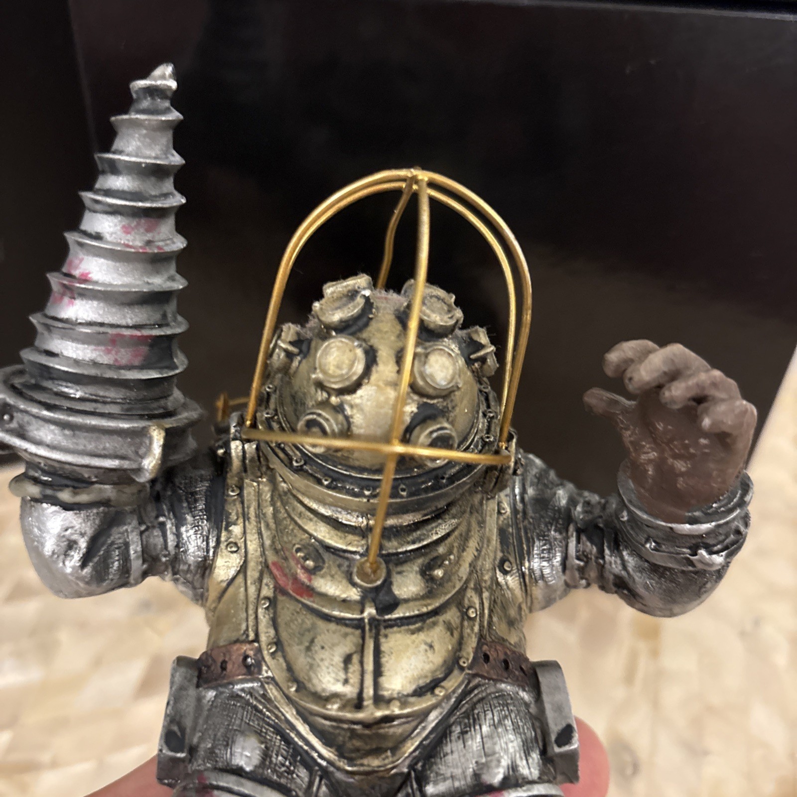 Big Daddy Bioshock Resin Figurine 6 Inch Sculpture Statue Model HEAVY