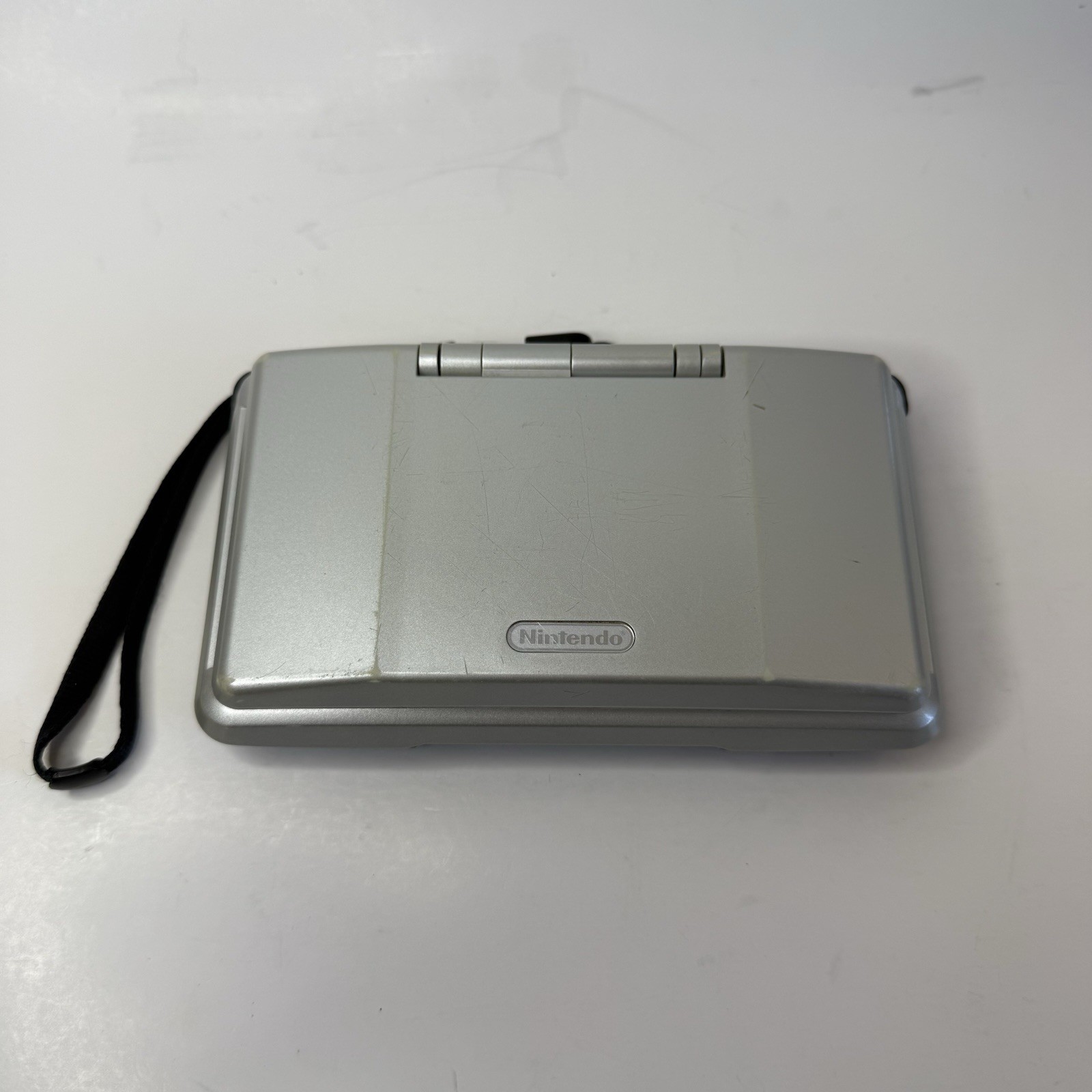 Nintendo DS Original NTR-001 Titanium Silver Console Clean Tested No Charger