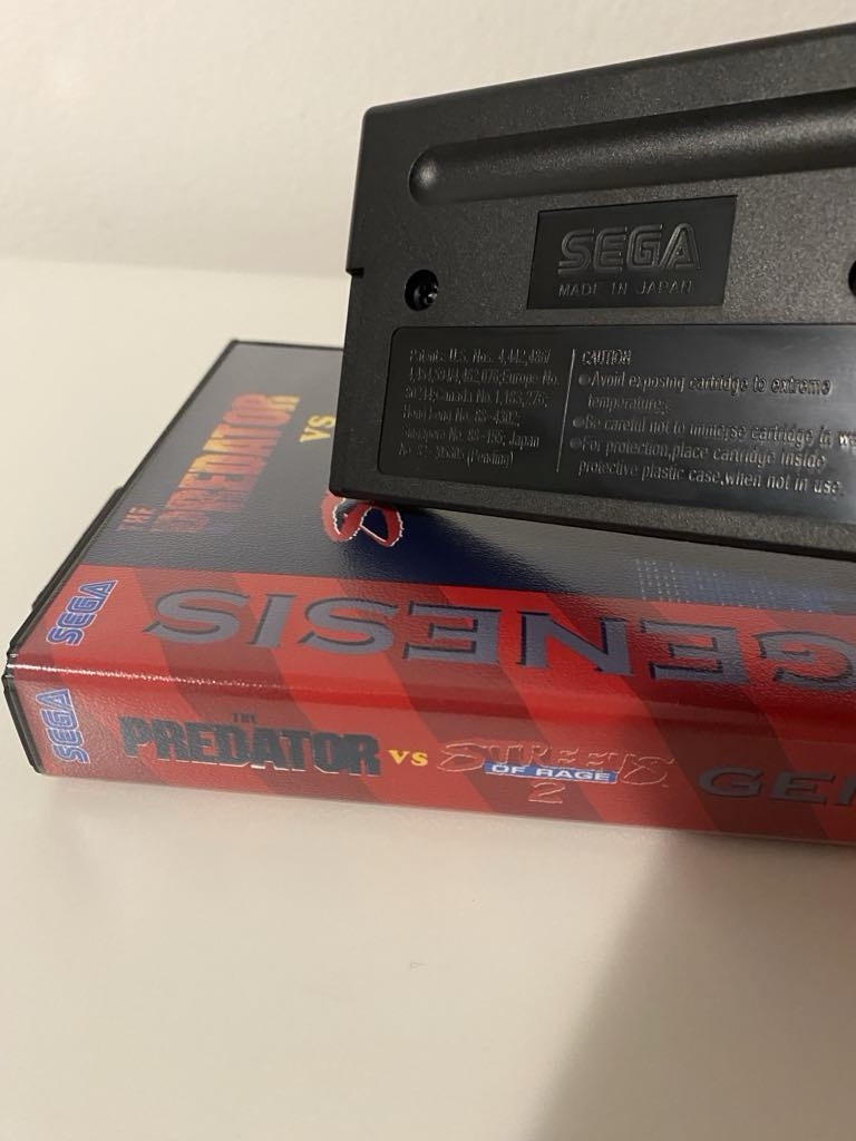 The Predator In Streets Of Rage 2 (Sega Genesis)