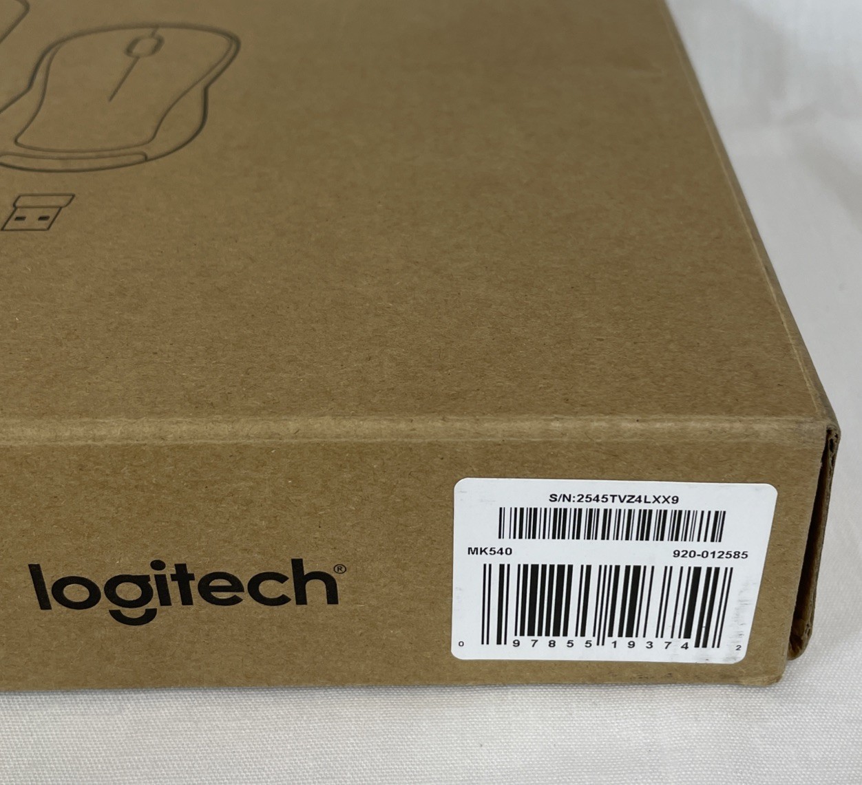 Logitech MK540 Advanced Wireless Keyboard and Mouse Combo for Windows, Black