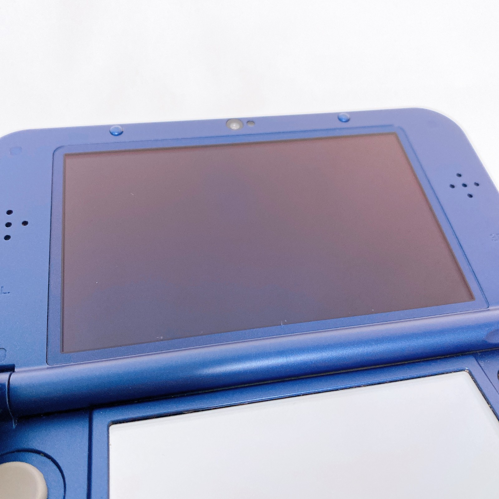【Top IPS】New Nintendo 3DS LL XL Metallic Blue Console Stylus Japan Tested Rank A