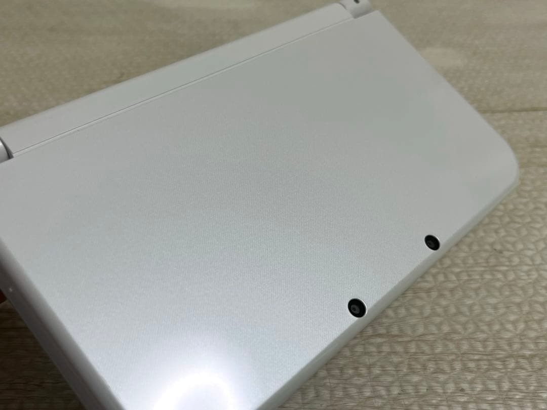 New Nintendo 3DS XL LL Pearl White Console from japan USED