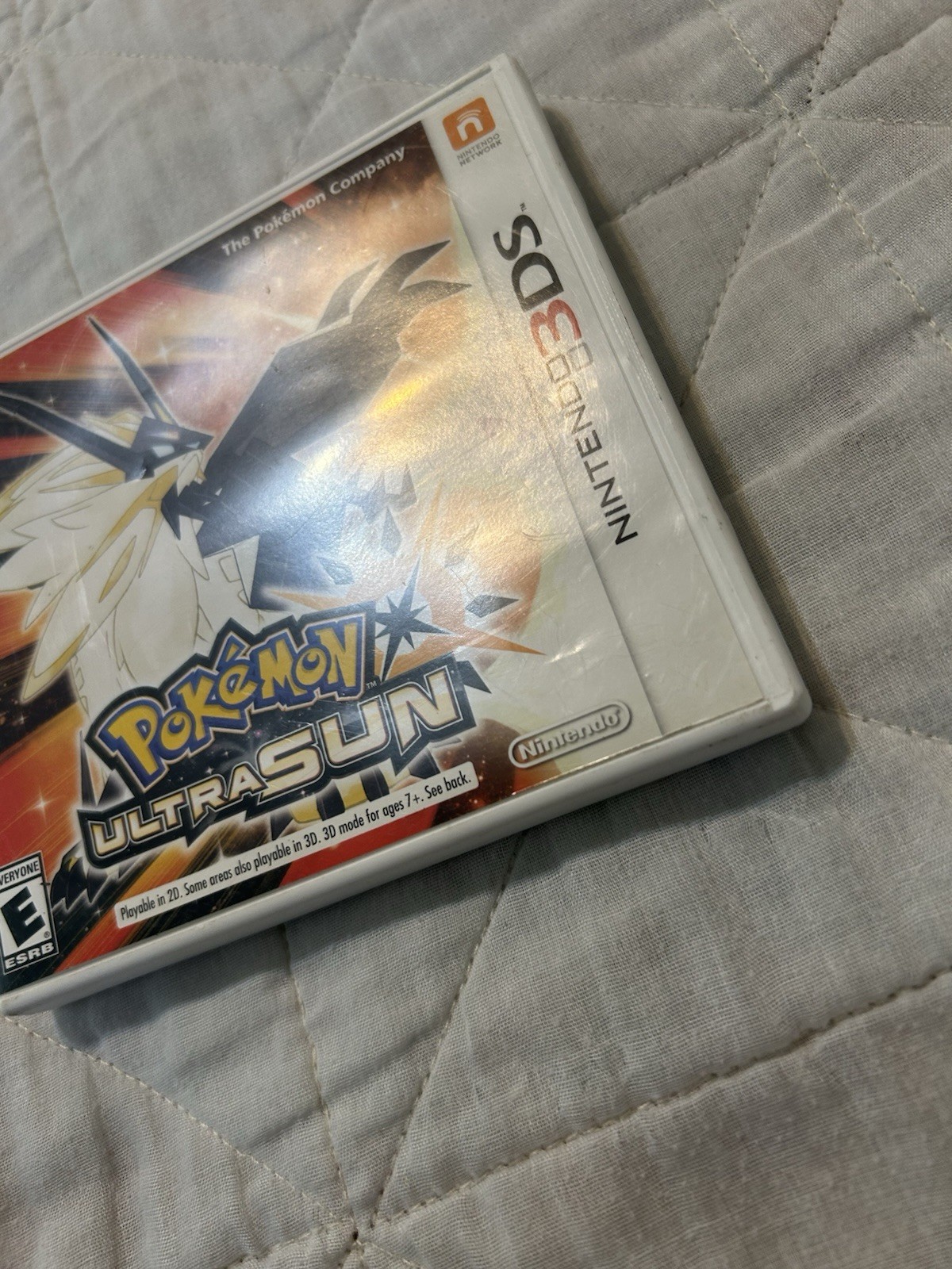 The Pokémon Company Pokémon Ultra Sun Nintendo 3DS Game, Manual