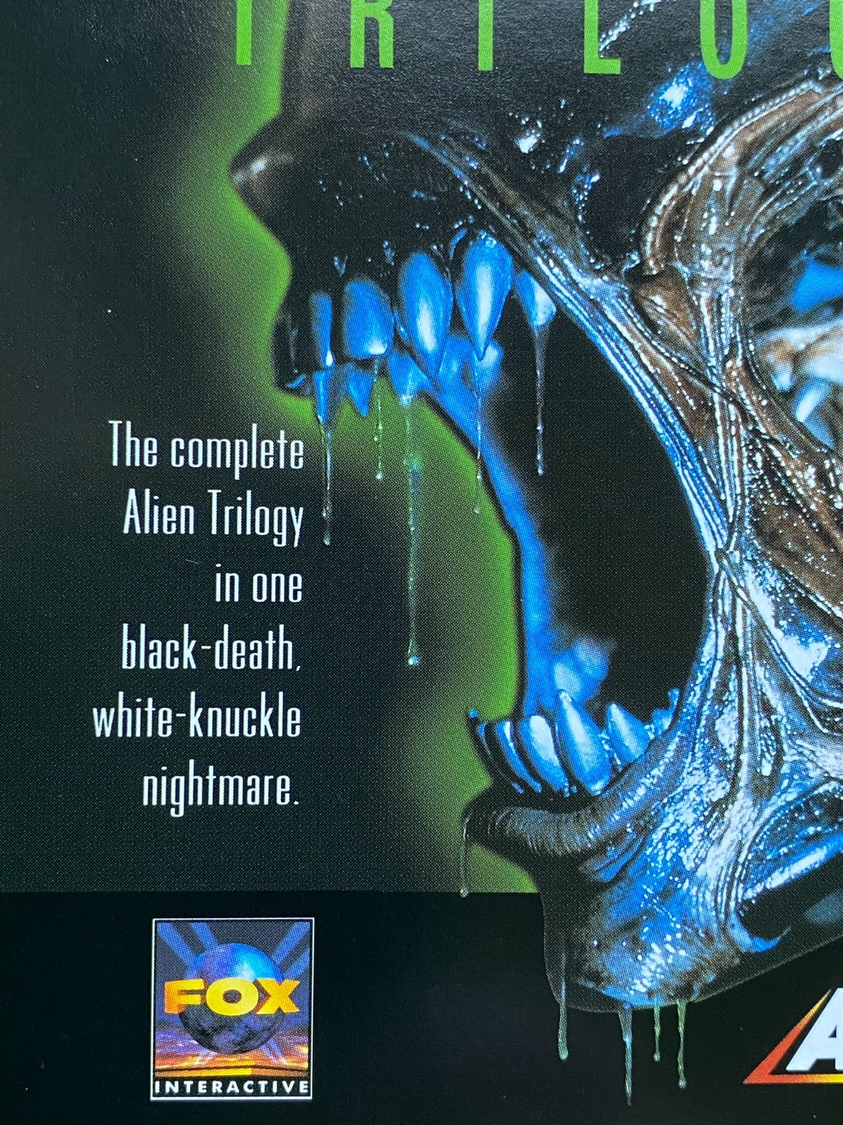 Playstation 1 Greatest Hits Alien Trilogy Game (1996) In Excellent Condition