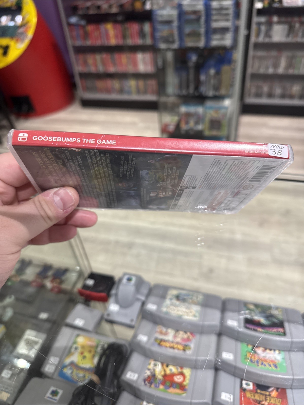 NEW! Goosebumps : The Game * Minor Rip * – Nintendo Switch – New Factory Sealed