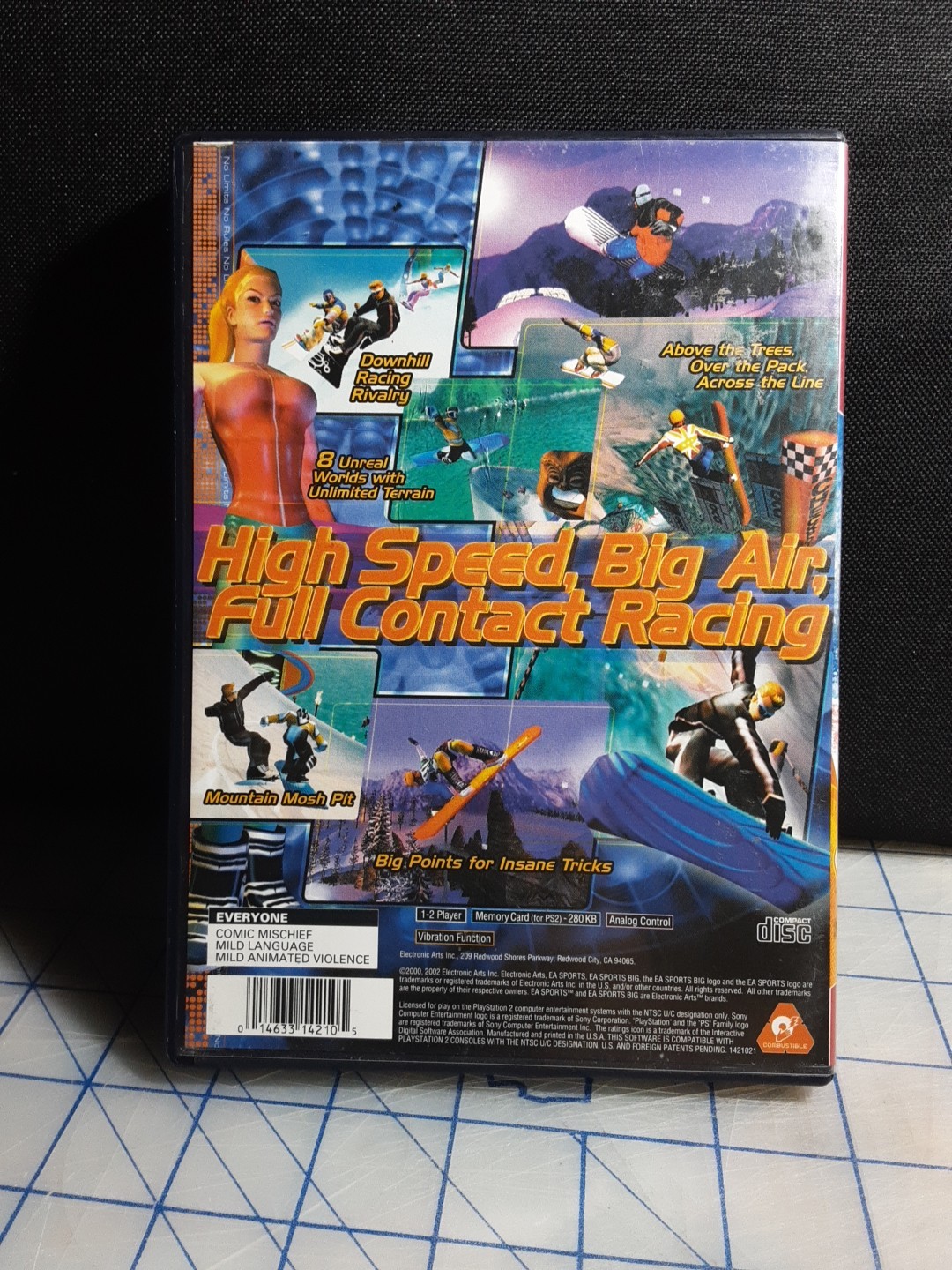 SSX PlayStation 2 With Manual Tested Working