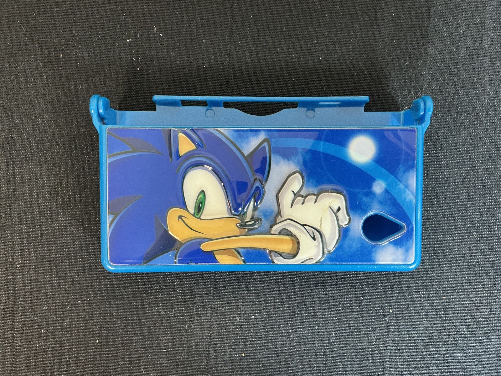 Nintendo DSi Black Console with Charger & Sonic Hard Shell Case – READ DESC.