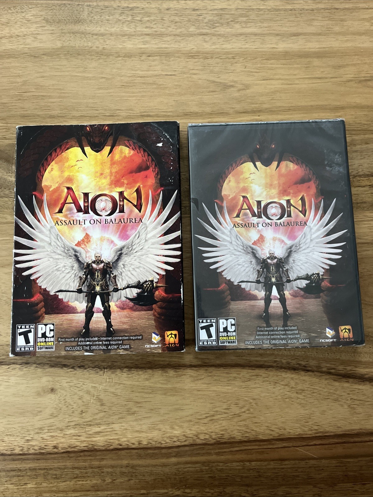 BRAND NEW Sealed Aion: Assault on Balaurea (PC, 2010)