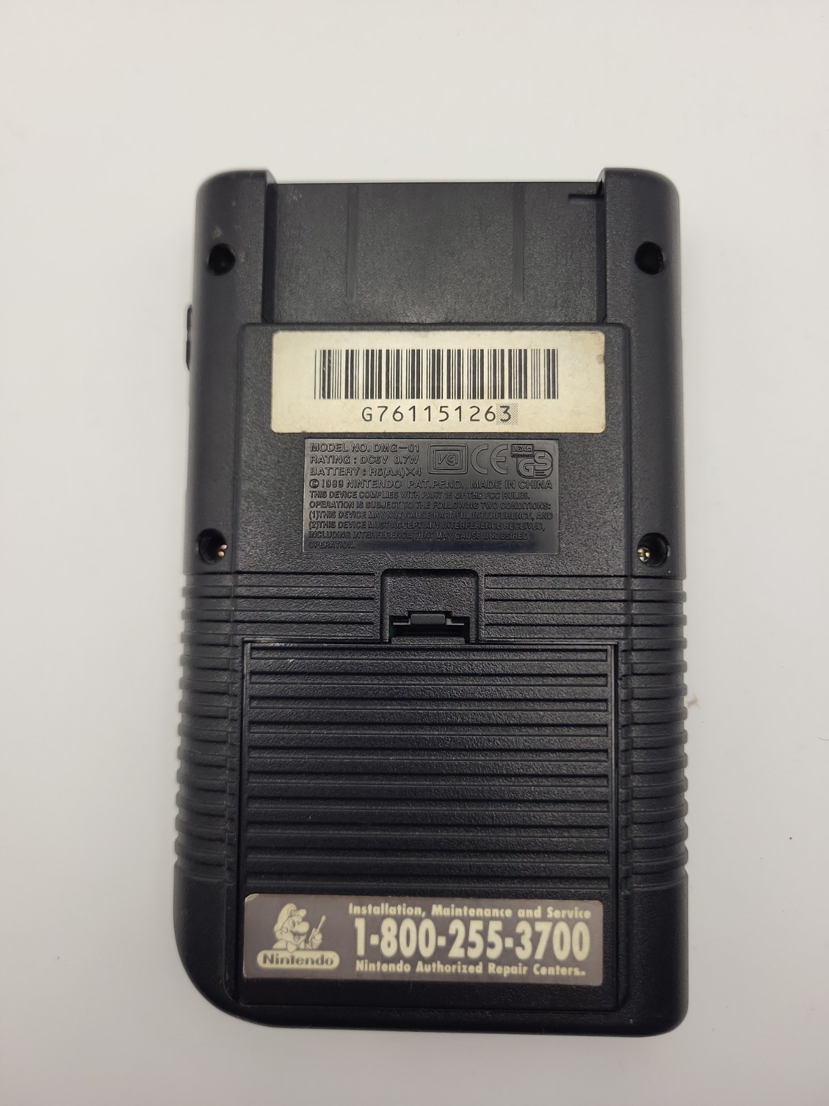 Nintendo Game Boy Original DMG‑01 Lot – Tested – Case + DMG‑07 + F‑1 Race + MKII
