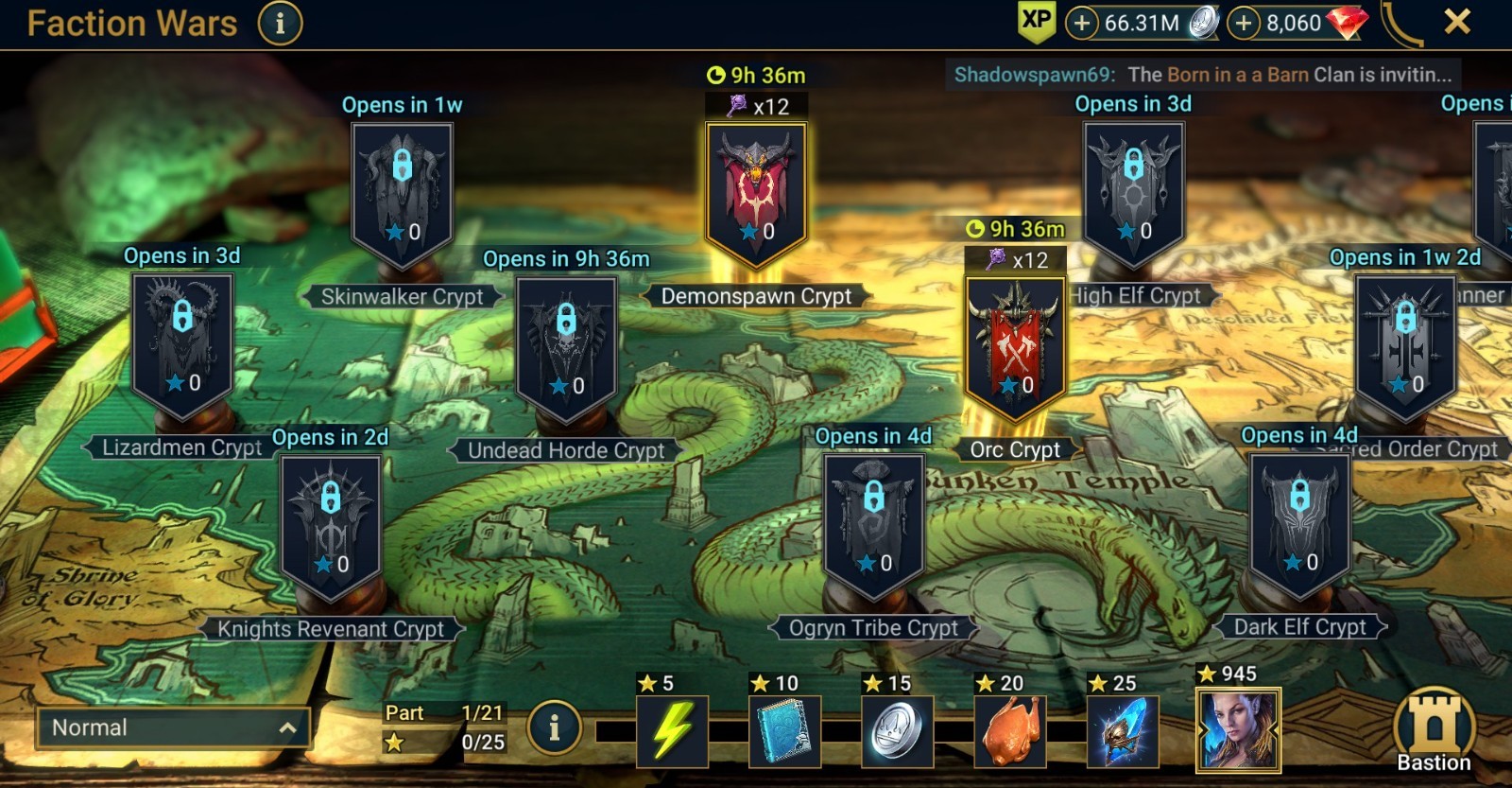 Raid Shadow Legends | Starter 2 Mythical – Galathir and Alaz : 100k energy