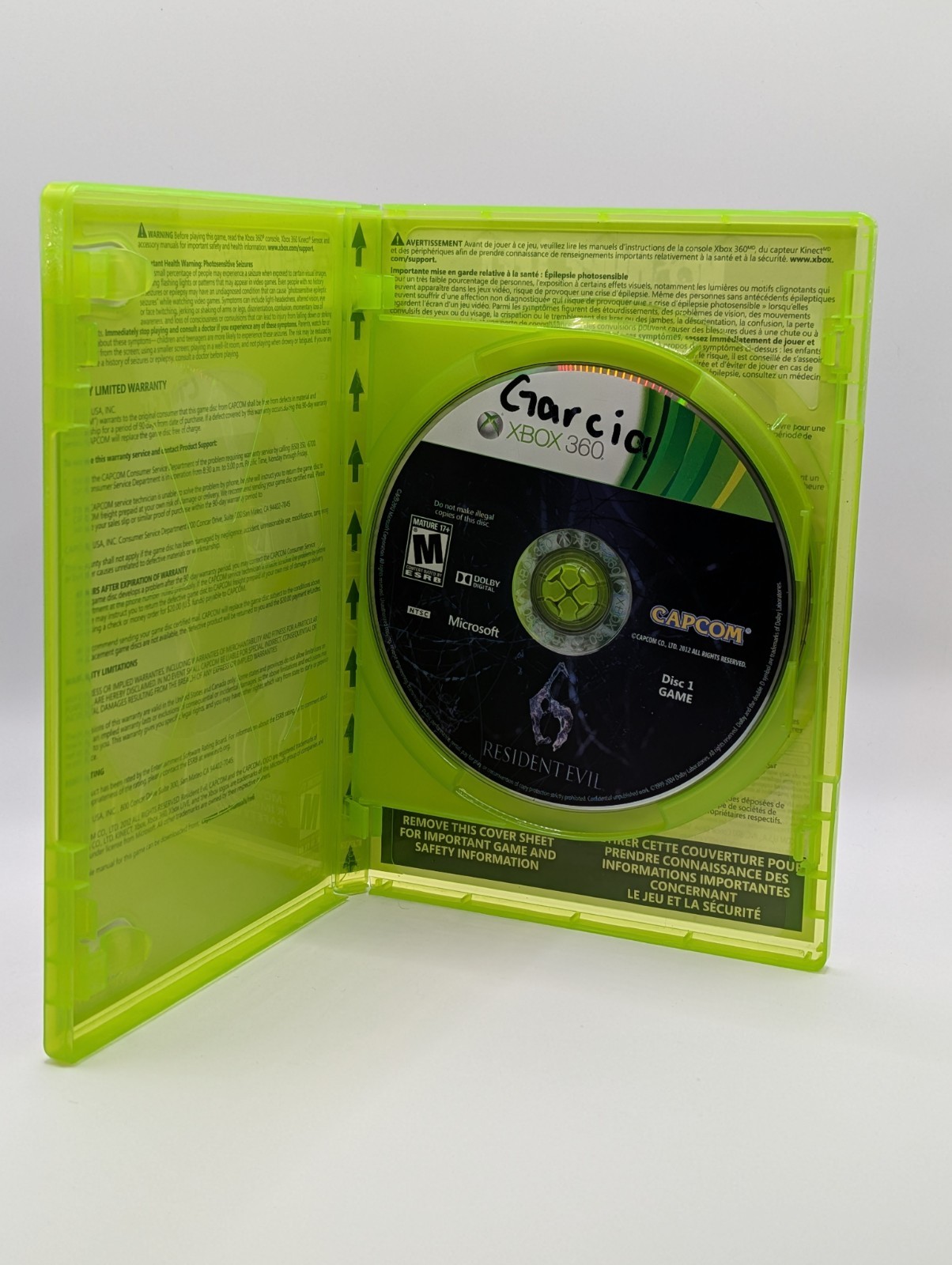 Resident Evil 6 Microsoft Xbox 360 – Tested