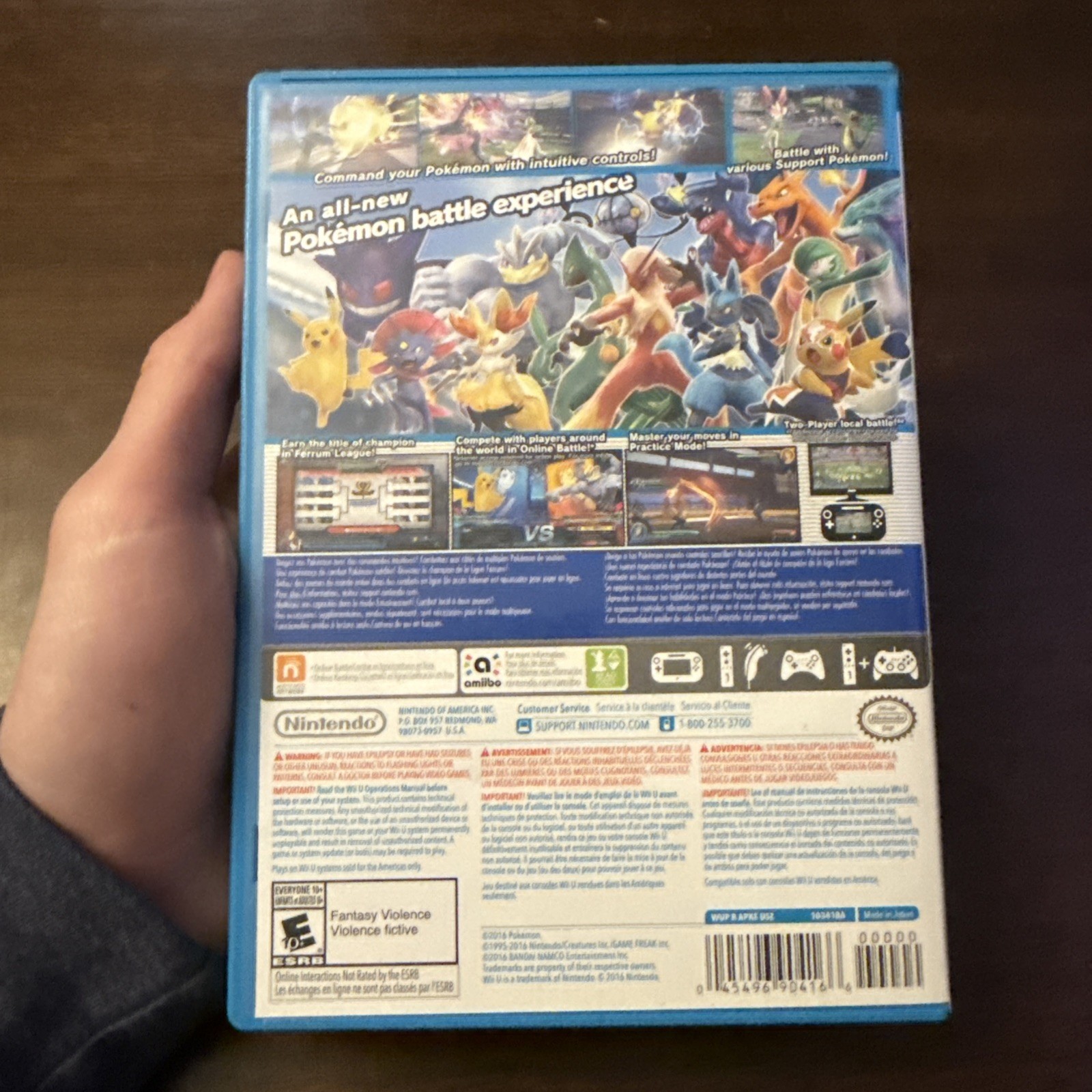 The Pokémon Company Pokkén Tournament (Nintendo Wii U) Tested – Authentic