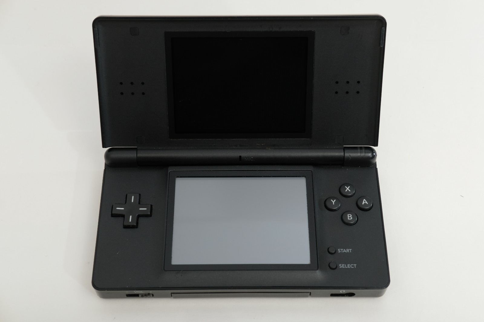Nintendo DS Lite Onyx Black USG-001 stylus gba cover charger ALL OEM