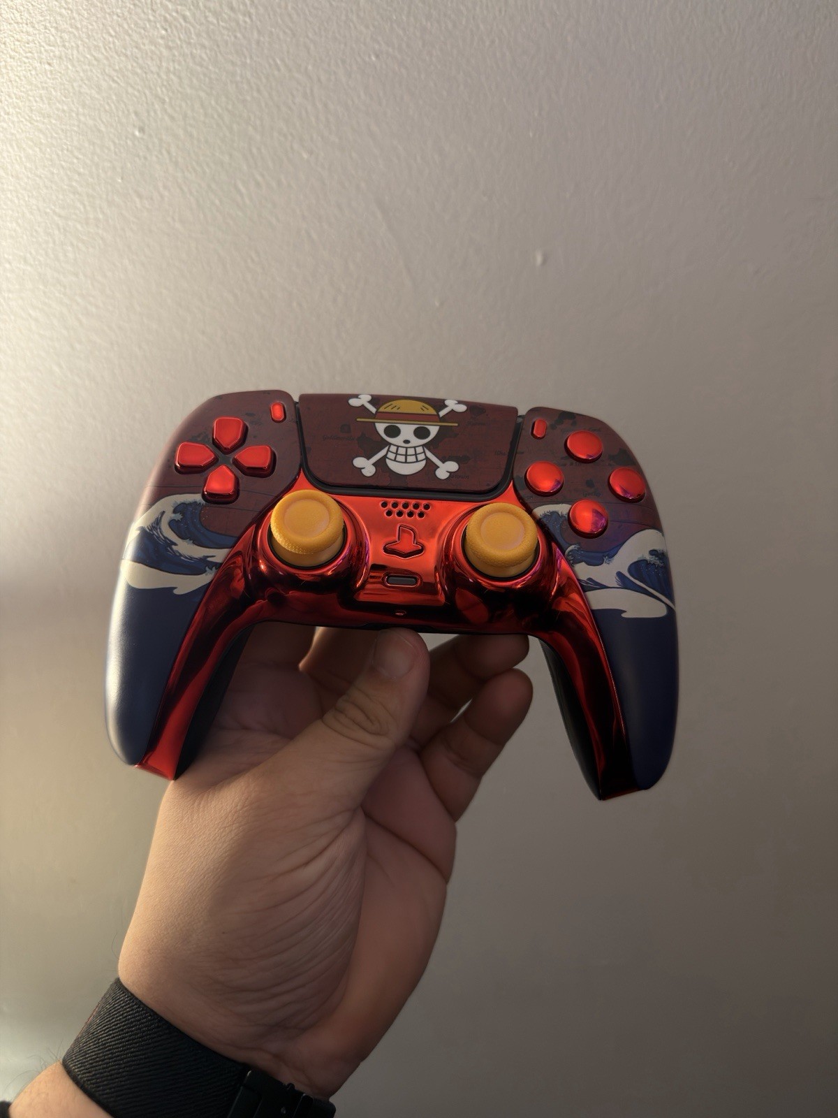 Custom One-Piece Pro Controller –TMR Joysticks • Clicky Triggers • Back Buttons