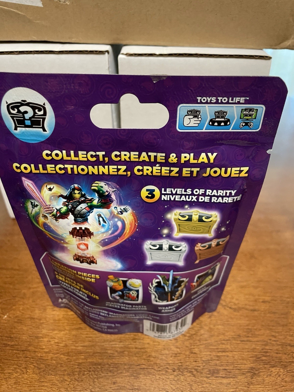 Skylanders Imaginators Imaginite Mystery Chest Purple Bag New Factory Sealed