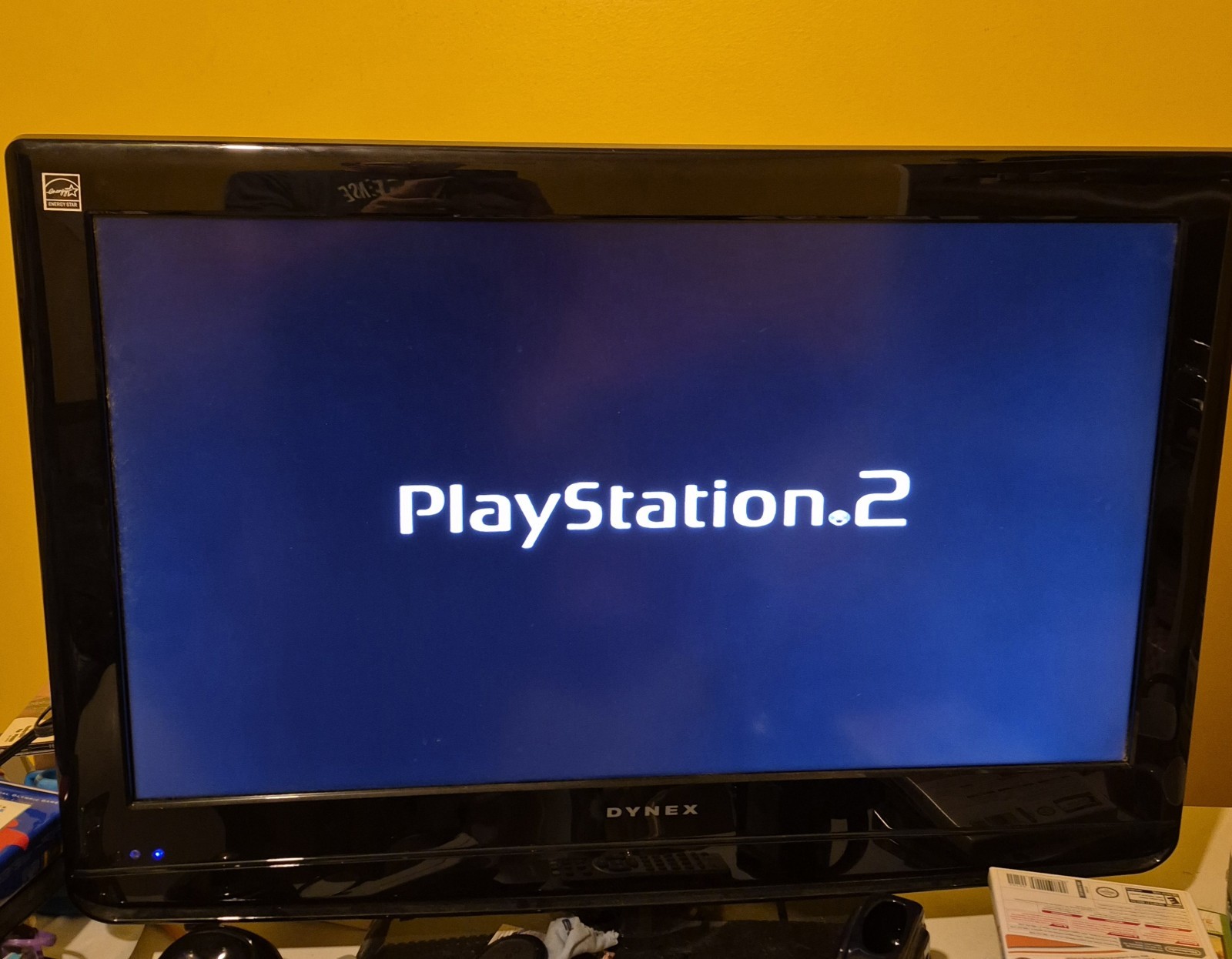 Sony PlayStation 2 Ps2 slim SCPH 70001 Bundle Controller & Game Tested