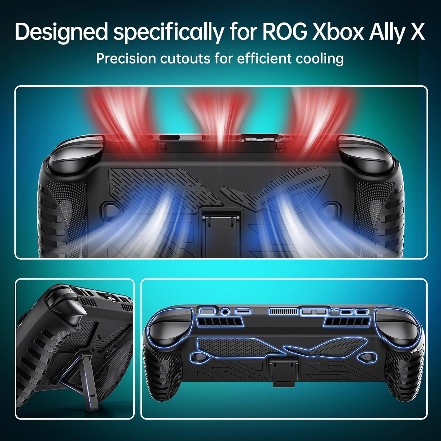 Carrying Case 3 in 1 Accessories Compatible with ASUS ROG Xbox Ally & ROG Xbox A