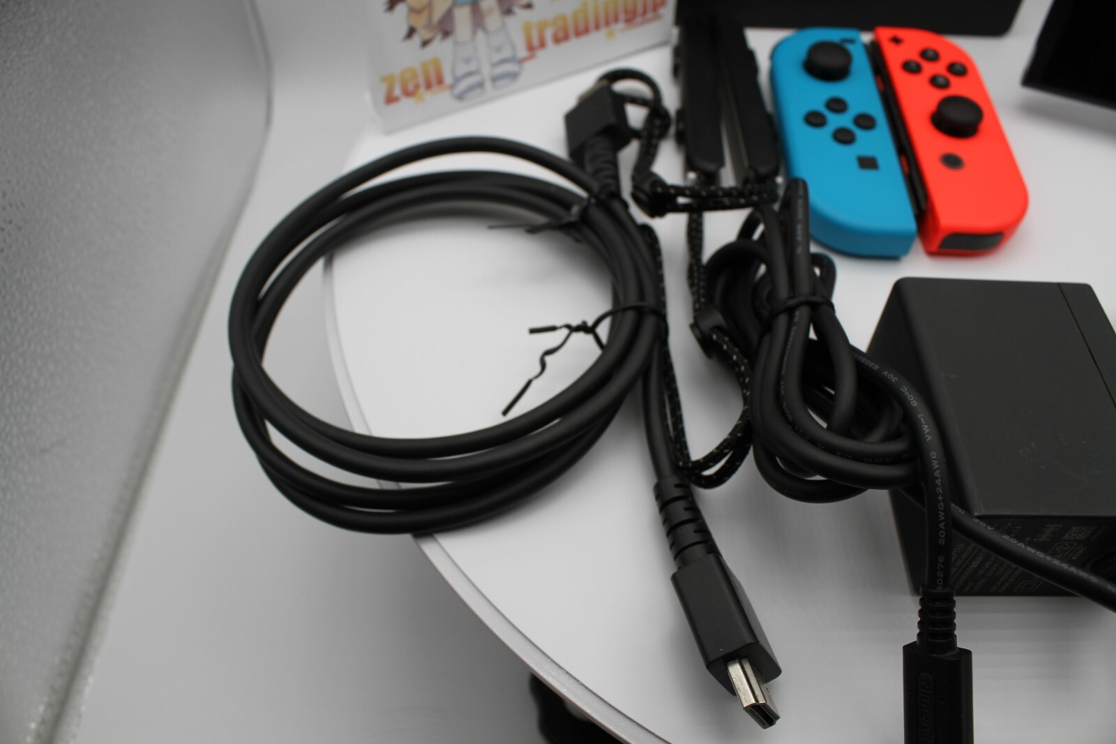 Nintendo Switch Console HAC-001 w/JoyCon Dock Charger HDMI Rank A+++